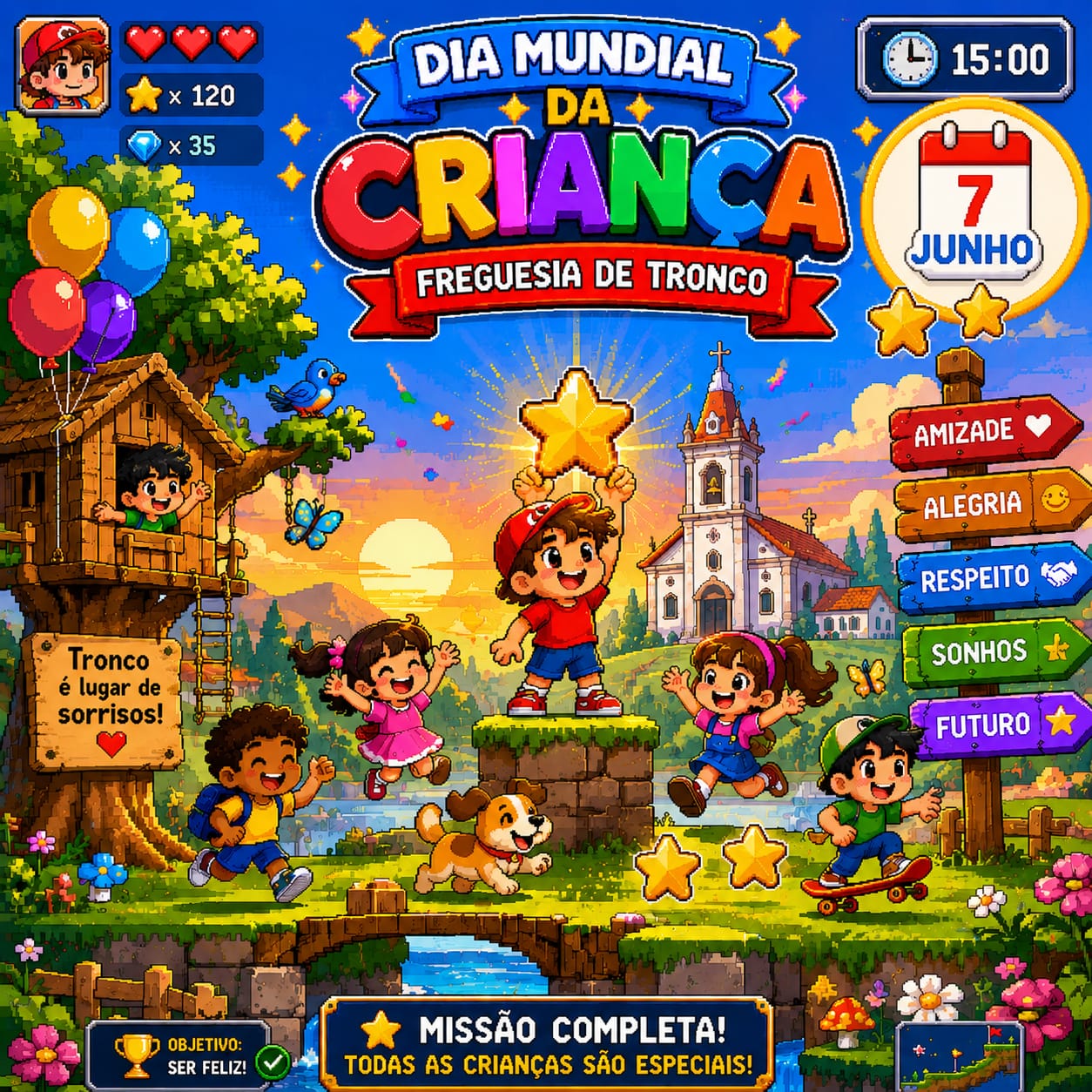 Dia Internacional da Crian&ccedil;a  